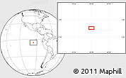Blank Location Map of the area around 5° 35' 51" S, 95° 58' 29" W