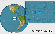 Satellite Location Map of the area around 5° 35' 51" S, 95° 58' 29" W