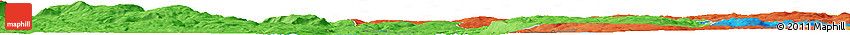 Political Horizon Map of the Area around 60° 16' 48" N, 10° 16' 30" E