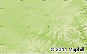 Physical Map of the area around 60° 16' 48" N, 118° 13' 29" E