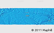 Political Panoramic Map of the area around 60° 16' 48" N, 123° 19' 29" E
