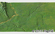 Satellite 3D Map of the area around 60° 16' 48" N, 123° 10' 30" W