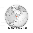 Outline Map of Beska, rectangular outline