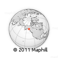 Outline Map of the Area around 60° 16' 48" N, 137° 37' 30" W, rectangular outline