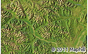 Satellite Map of the area around 60° 16' 48" N, 142° 1' 30" E
