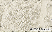 Shaded Relief Map of the area around 60° 16' 48" N, 144° 34' 29" E