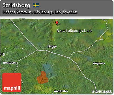 Satellite 3D Map of Stridsborg