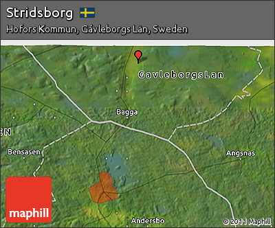 Satellite 3D Map of Stridsborg