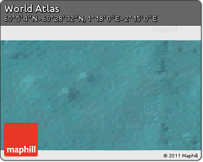 Satellite 3D Map of the Area around 60° 16' 48" N, 1° 46' 29" E