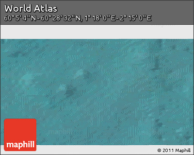 Satellite 3D Map of the Area around 60° 16' 48" N, 1° 46' 29" E