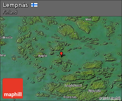 Satellite 3D Map of Lempnäs