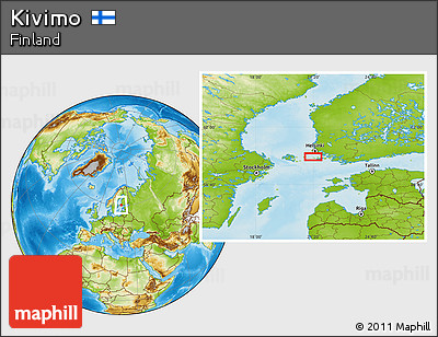 Physical Location Map of Kivimo