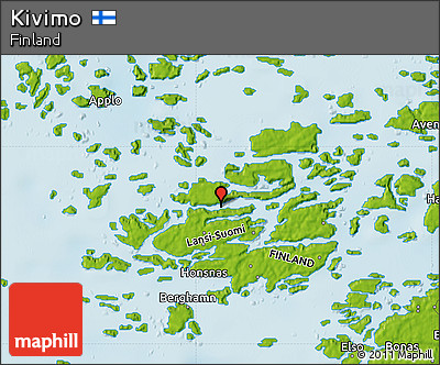 Physical Map of Kivimo