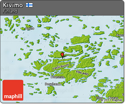 Physical Map of Kivimo
