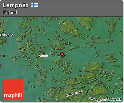 Satellite Map of Lempnäs