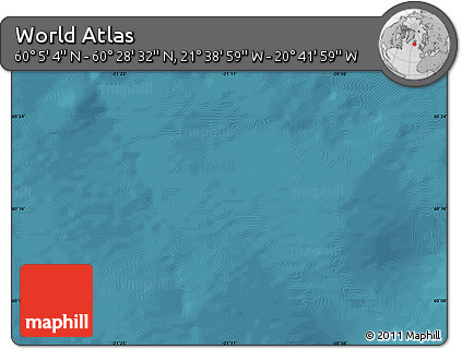 Satellite Map of the Area around 60° 16' 48" N, 21° 10' 29" W