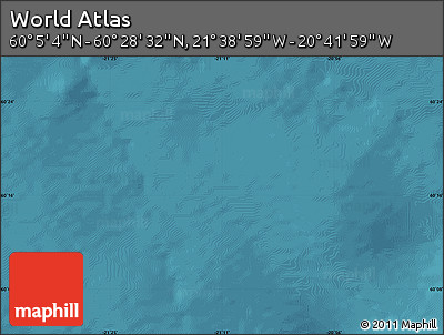 Satellite Map of the Area around 60° 16' 48" N, 21° 10' 29" W