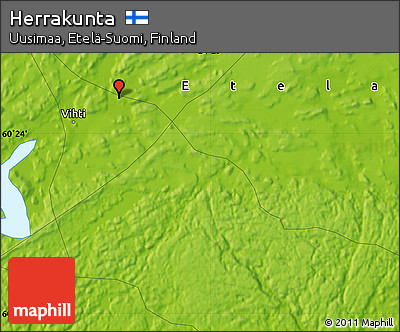 Physical Map of Herrakunta