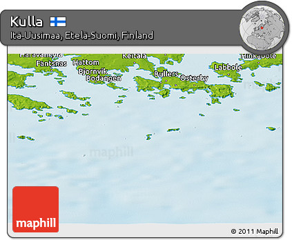 Physical Panoramic Map of Kulla