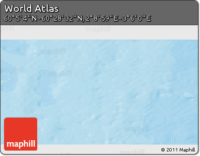 Political 3D Map of the Area around 60° 16' 48" N, 2° 37' 30" E