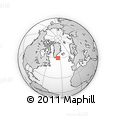 Outline Map of the Area around 60° 16' 48" N, 36° 28' 30" W, rectangular outline