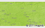 Physical 3D Map of the area around 60° 16' 48" N, 40° 1' 29" E