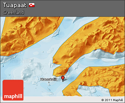 Political 3D Map of Tuapaat