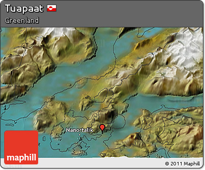 Satellite 3D Map of Tuapaat