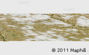 Satellite Panoramic Map of the area around 60° 16' 48" N, 72° 10' 30" W