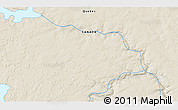 Shaded Relief 3D Map of the area around 60° 16' 48" N, 73° 1' 30" W