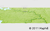 Physical Panoramic Map of the area around 60° 16' 48" N, 73° 1' 30" W