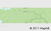Political Panoramic Map of the area around 60° 16' 48" N, 73° 1' 30" W