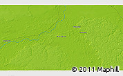 Physical 3D Map of the area around 60° 16' 48" N, 74° 1' 30" E