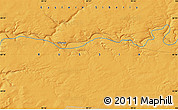 Political Map of the area around 60° 16' 48" N, 99° 31' 30" E