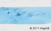 Shaded Relief Panoramic Map of the area around 60° 16' 48" N, 9° 16' 30" W