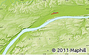 Physical Map of the area around 60° 37' 44" N, 114° 49' 29" E