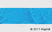 Political Panoramic Map of the area around 60° 37' 44" N, 119° 55' 30" E