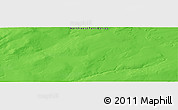 Political Panoramic Map of the area around 60° 37' 44" N, 122° 19' 29" W