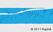Political Panoramic Map of the area around 60° 37' 44" N, 125° 1' 30" E