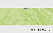 Physical Panoramic Map of the area around 60° 37' 44" N, 129° 16' 30" E