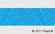 Political Panoramic Map of the area around 60° 37' 44" N, 129° 16' 30" E