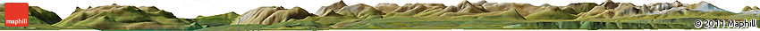 Satellite Horizon Map of Mendenhall Landing