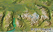 Satellite Map of Mendenhall Landing