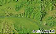Satellite Map of the area around 60° 37' 44" N, 136° 4' 29" E