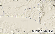 Shaded Relief Map of the area around 60° 37' 44" N, 136° 4' 29" E