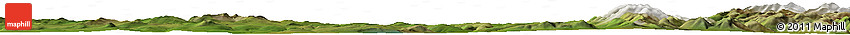 Satellite Horizon Map of the Area around 60° 37' 44" N, 141° 10' 30" E