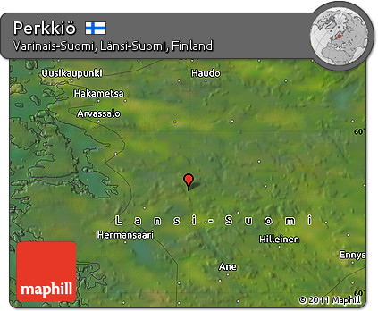 Satellite Map of Perkkiö