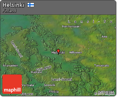 Satellite Map of Helsinki