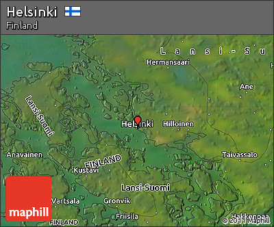 Satellite Map of Helsinki