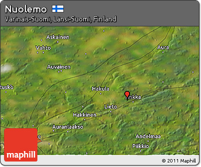 Satellite 3D Map of Nuolemo